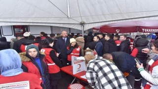 Tekkeköyden depremzedeye kan bağışı seferberliği