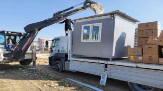 Temel ihtiyaçlar afet bölgesine ulaştırıldı