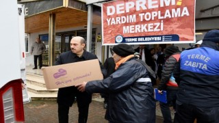 Terme depremzedeler için tek yürek