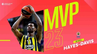 THY Euroleaguede 23. haftanın MVPsi Nigel Hayes-Davis oldu