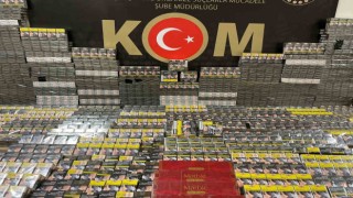 Tırda 2 bin 800 paket kaçak sigara ele geçirildi
