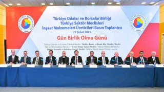 TOBB Başkanı Hisarcıklıoğlu: “Deprem bölgesinde yapılacak konutlarda inşaat malzemeleri için fiyat sabitlenecek”