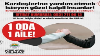 Toroslar Belediyesinden depremzedeler için “1 Oda, 1 Aile” kampanyası