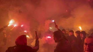 Transfer yasağını kaldıran Eskişehirspor tesisleri bayram yeri oldu
