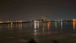 TSKnın “Hava Yardım Koridoru” 37 hava aracı ile gece boyunca görev yaptı