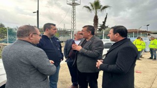TÜDKİYEB Genel Başkanı Nihat Çelik afet bölgesinde incelemelerde bulundu
