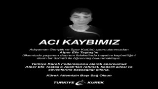 Türkiye Kürek Federasyonu, Alper Efe Taştaşın hayatını kaybettiğini duyurdu