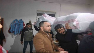 Tutaktan toplanan yardımlar yola çıktı