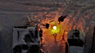Uludağda gündüz kayak gece ateş başında sohbet keyfi