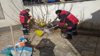 Ümraniye Belediyesinden deprem bölgesine temizlik desteği