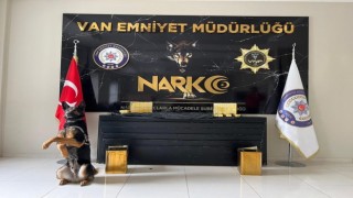 Vanda 56 kilo uyuşturucu ele geçirildi