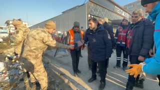 Yakutiye Belediye Başkanı Uçar deprem bölgesinde