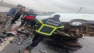 Yalovada trafik kazası: 1 yaralı