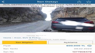 Yeni ilanlarda dikkat çeken ayrıntı; İkinci el araçlar depremzede paylı satılıyor