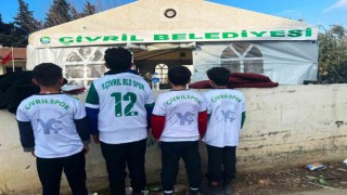 Yeşil Çivril Belediye Spor, depremzedelerle bir araya geldi