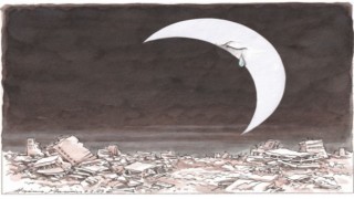 Yunan gazetesinden deprem karikatürü