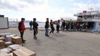 Yunanistandan Bodruma dayanışma zinciri