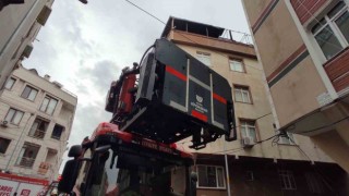 Zeytinburnunda korkutan yangın