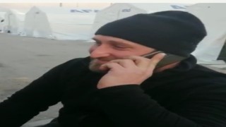 Zonguldaklı madenci deprem bölgesinde baba olacağının haberini aldı