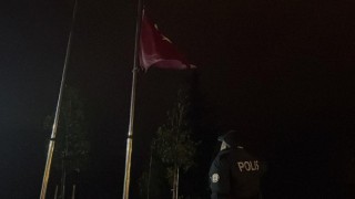 Zonguldakta bayraklar yarıya indirildi