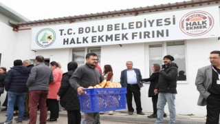 2 bin 500 ailenin ilk sahur pideleri Bolu Belediyesinden