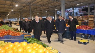 535 yıldır kurulan pazar yeni yerinde hizmet verecek