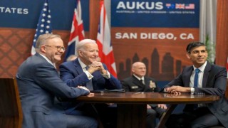 ABD, İngiltere ve Avustralya liderlerinden üçlü AUKUS zirvesi