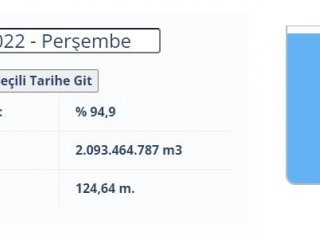 Adana’da şebeke suyunu besleyen barajda su seviyesi yüzde 15.1 azaldı
