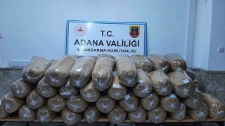 Adanada 900 kilogram kaçak tütün ele geçirildi