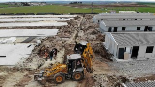 Adıyamanda geçici konut ve altyapı çalışmaları devam ediyor