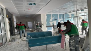 Adıyamandaki sağlık tesisini Karaköprü Belediyesi yenileniyor