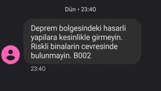 AFADdan depremde hasar gören binalara girmeyin uyarısı