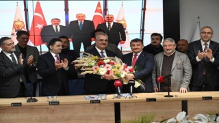 AK Parti Çorum İl Başkanlığında devir teslim töreni