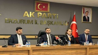 AK Parti Erzurum İl Başkanı Küçükoğlu basın mensuplarıyla bir araya geldi