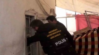 Aksarayda 21 adrese şafak operasyonu: 14 tutuklama