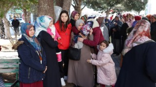 Aksarayda 40 kişilik umre heyeti Sultanhanından yola çıktı