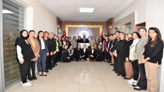 Aktaş kadın personellerin gününü kutladı