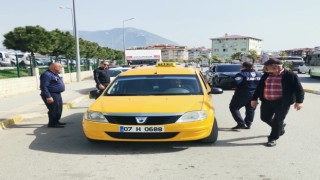 Alanyada halk otobüsleri ve taksiler denetlendi
