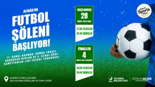 Aliağada futbol şöleni başlıyor