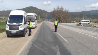 Aydın jandarmasından trafik denetimi