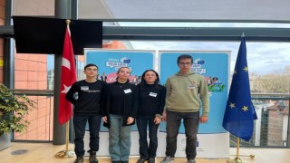 Aydın Lisesi Brükselde yapılan çalıştayda Türkiyeyi temsil etti
