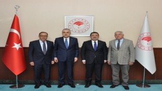 Aydın Ticaret Borsası Meclis Başkanı Erdel, Bakan Yardımcısı Pakdil ile görüştü