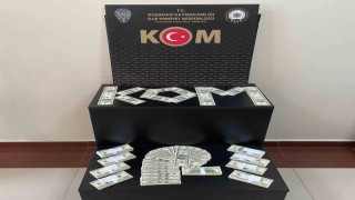 Aydında 100 bin sahte dolar ele geçirildi