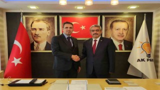 Aydında AK Parti ve MHP İl Başkanları bir araya geldi
