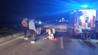 Aydında genç kıza kamyon çarptı, feci kaza kameraya yansıdı