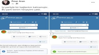 Aydında İYİ Partiyi sarsan iddia
