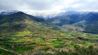 Bahar ve kış aynı kareye yansıdı