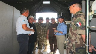 Bakan Akar, NATO Destek Ajansı Genel Müdürü Cummingsi kabul etti
