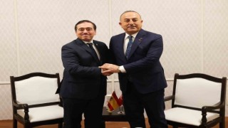 Bakan Çavuşoğlu, BAEli ve İspanyol mevkidaşlarıyla ile görüştü