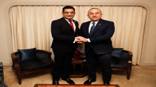 Bakan Çavuşoğlu, Sri Lankalı, Brezilyalı ve Hırvat mevkidaşları ile görüştü